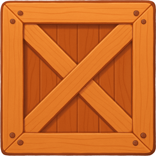 wooden box looking from top