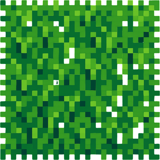 cesped pixelart.
In-Game asset.  2d.  High contrast.  No shadows