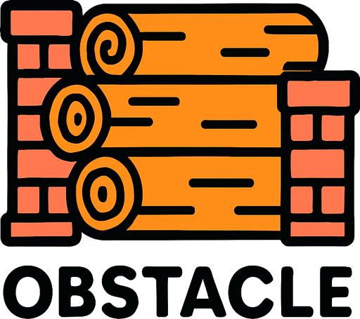 Obstacle.
In-Game asset.  2d.  High contrast.  No shadows