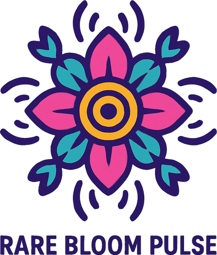 rare Bloom Pulse top view.
In-Game asset.  2d.  High contrast.  No shadows