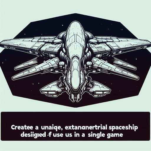 An evil alien spaceship big.
Single Game Texture.  In-Game asset.  2d.  Blank background.  High contrast.  No shadows