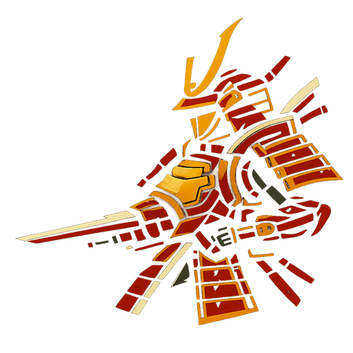 unreal engine image side right body view angle space battle ship samurai vibe
In-Game asset.  2d.  High contrast.  No shadows