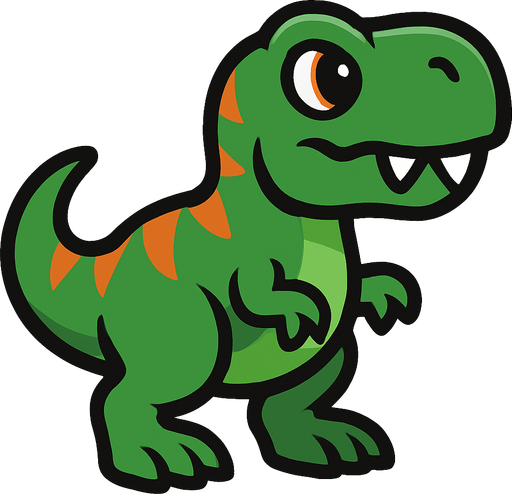 dinazor.
In-Game asset.  2d.  High contrast.  No shadows