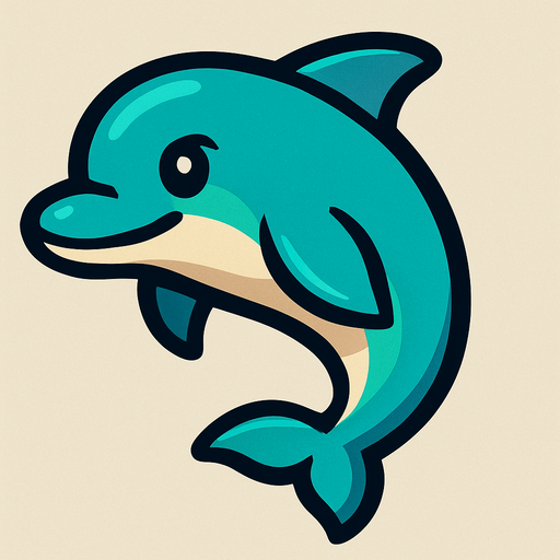 Dauphin.
In-Game asset.  2d.  High contrast.  No shadows