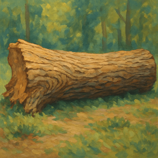 tree trunk horizontal