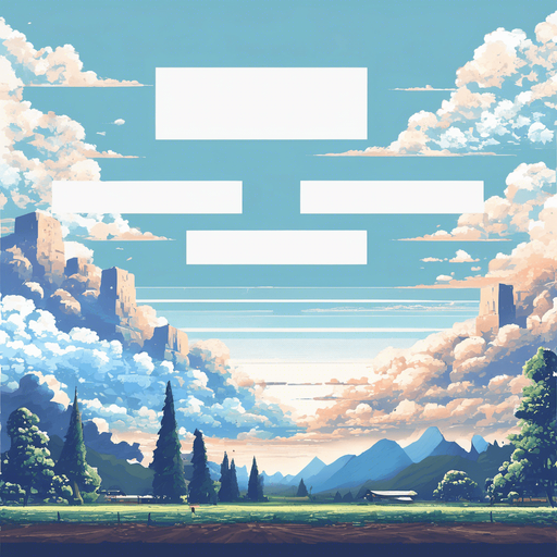 Similar image but without white rectangles in the sky