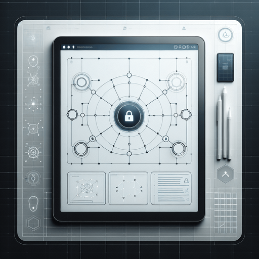 A clean and minimalistic interface for a connectivity hacking app, designed as a digital slate. The central area is a blank white canvas, representing a workspace for interaction. At the top-left corner, a faint, stylized network node icon or small encrypted symbol hints at the app’s purpose without overwhelming the clean design.

Subtle details, like faint grid lines or barely noticeable glowing edges, suggest a theme of connectivity and technology while maintaining a minimalist aesthetic. The interface is professional and understated, with no unnecessary elements, focusing entirely on simplicity and functionality, creating a versatile space for interaction.
Single Game Texture. In-Game asset. 2d. Blank background. High contrast. No shadows.