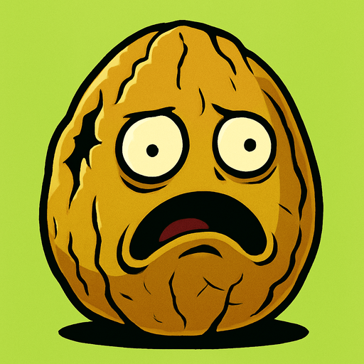 plants vs zombies olü ceviz.
In-Game asset.  2d.  High contrast.  No shadows