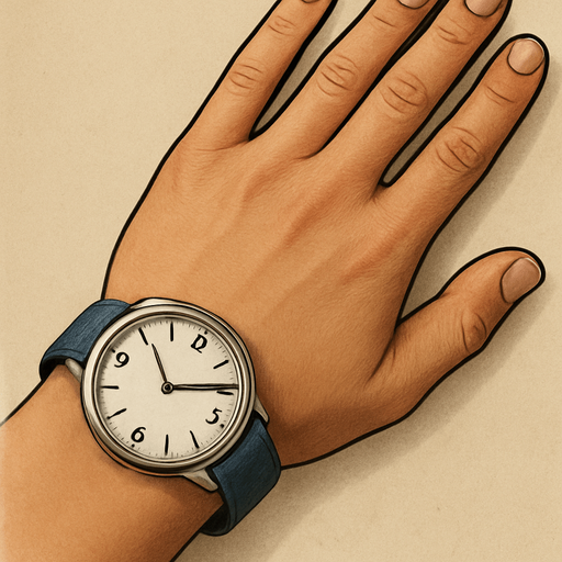 quiero el reloj mas detallado y en un etilo mas realista