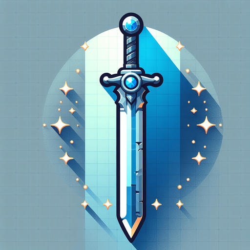 Kılıç.
Single Game Texture.  In-Game asset.  2d.  Blank background.  High contrast.  No shadows