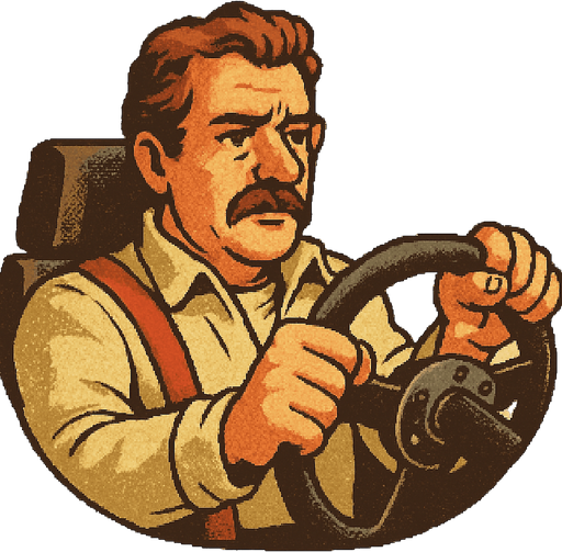 Change the man and draw retro style