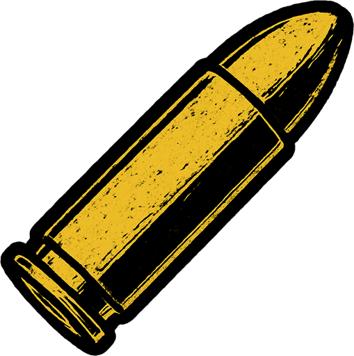 Make me a player bullet for RDR2.
In-Game asset.  2d.  High contrast.  No shadows