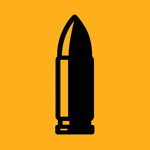 bullet.
2d.  High contrast.  No shadows