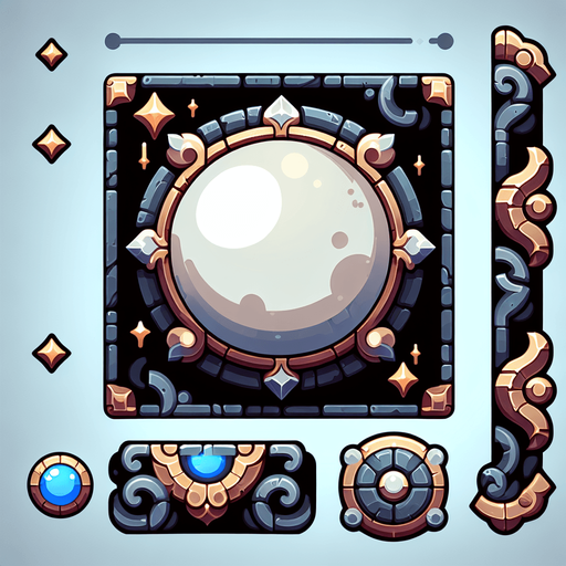 ışın yuvarlak lazer skrol.
Single Game Texture. In-Game asset. 2d. Blank background. High contrast. No shadows.