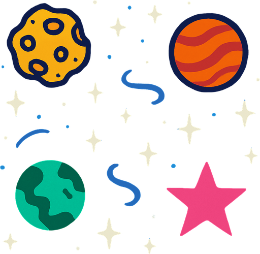 2d space bg.
In-Game asset.  2d.  High contrast.  No shadows