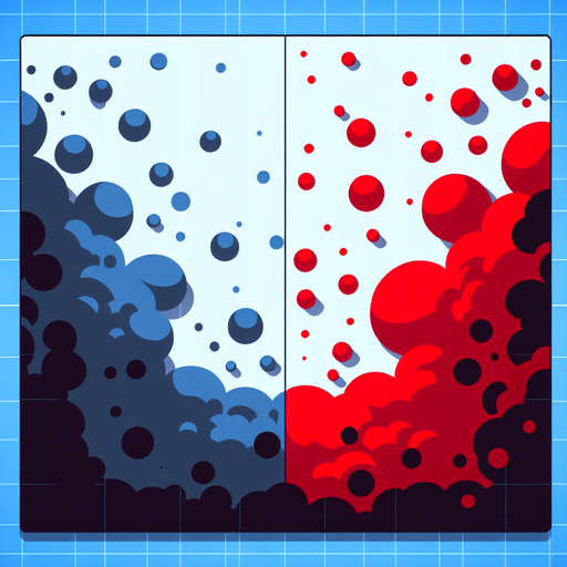 background red and blu.
Single Game Texture.  In-Game asset.  2d.  Blank background.  High contrast.  No shadows