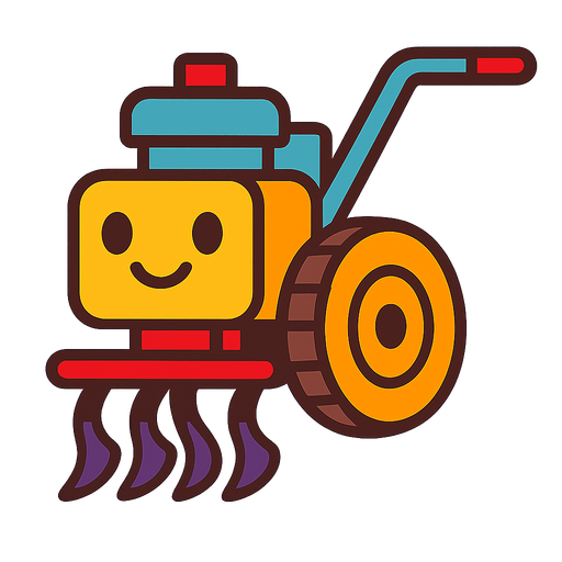 Auto Tiller.
In-Game asset.  2d.  High contrast.  No shadows