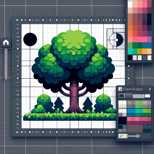 Tree.
Single Game Texture.  In-Game asset.  2d.  Blank background.  High contrast.  No shadows