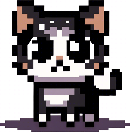 make the ghost version of this cat.