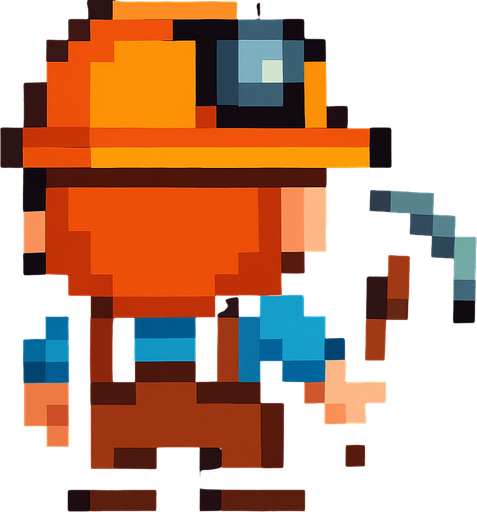 que este minero este dando la espalda