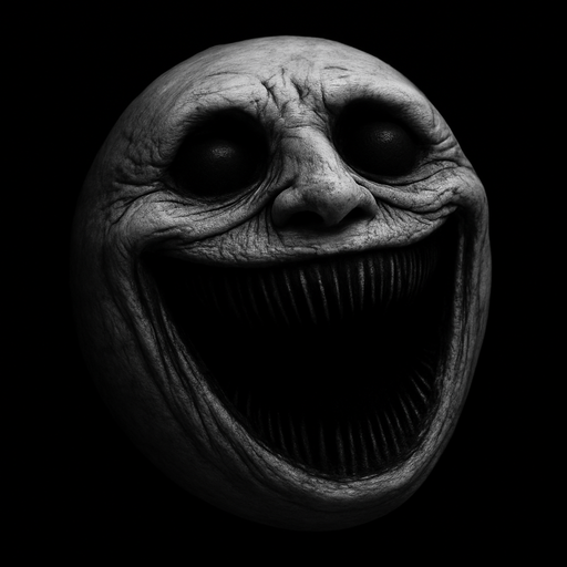 Same face in the image but 3D