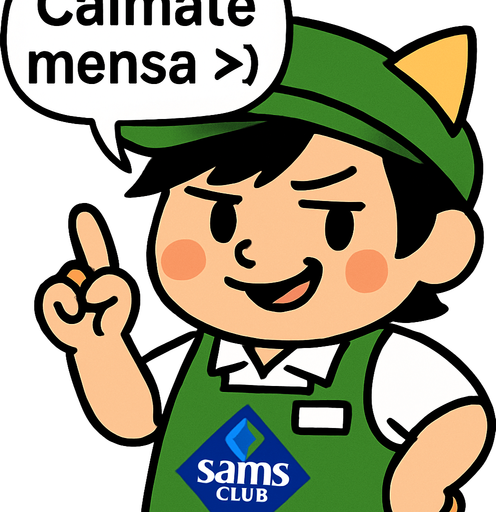 Que levante el brazo derecho apuntando con el dedo y que diga en un globo de dialogo  ́ ́Calmate Mensa''. CON UNA CARITA como burlandose un poco enojado. No olvides las lineas negras al volverlo png