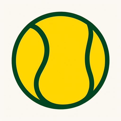 tennis ball.
In-Game asset.  2d.  High contrast.  No shadows
