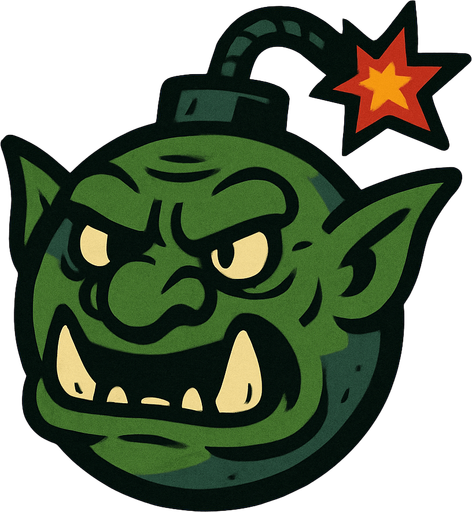 Troll bomb.
In-Game asset.  2d.  High contrast.  No shadows