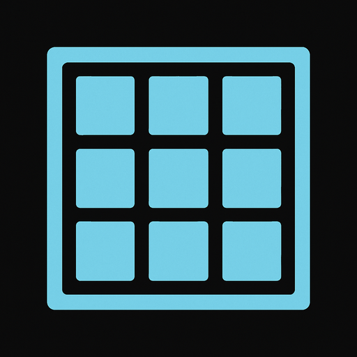 create gridcell.
In-Game asset.  2d.  High contrast.  No shadows