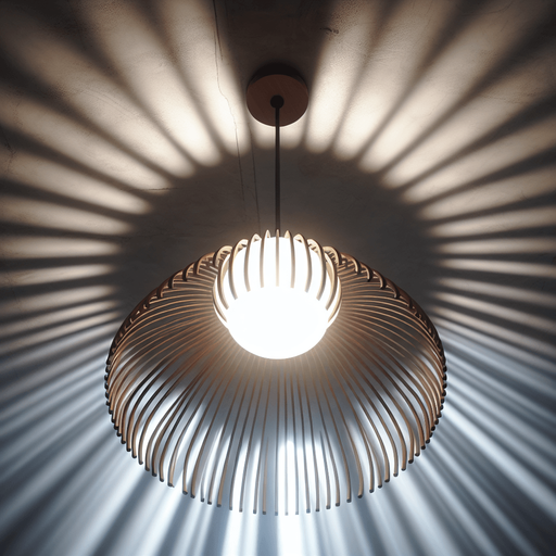 fehér fényű mennyezeti lámpa.