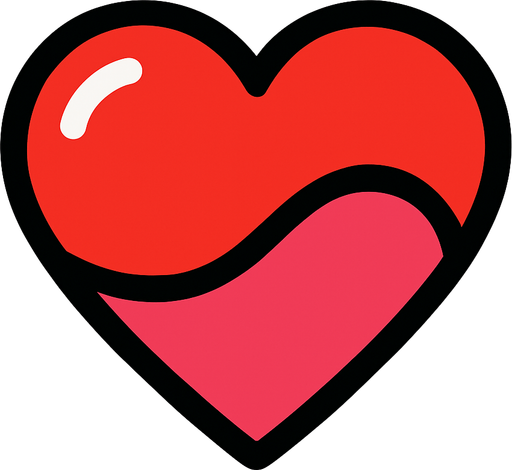 kalp.
In-Game asset.  2d.  High contrast.  No shadows