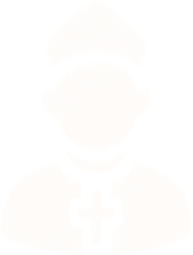 bir din adamı simgesi beyaz olsun içi oyuncun kararına göre dolub boşalacak her hangi bir terinde hiç bir dinle alakalı din simvolu bulunmasın.
In-Game asset.  2d.  High contrast.  No shadows