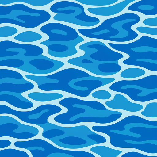 water texture in full image.
In-Game asset.  2d.  High contrast.  No shadows