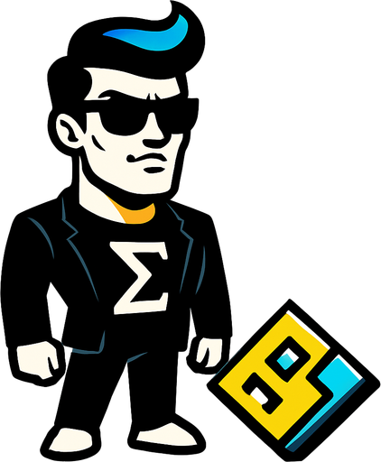 sigma boy man geometry dash sigmas.
2d.  High contrast.  No shadows. 3d. 3d