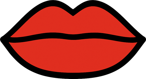 make a straight closed mouth.
In-Game asset.  2d.  High contrast.  No shadows