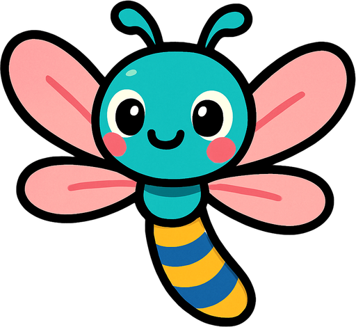 minik ve çok sevimli bir yusufçuk.
In-Game asset.  2d.  High contrast.  No shadows