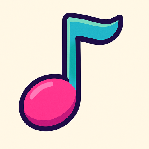 Music Note.
In-Game asset.  2d.  High contrast.  No shadows