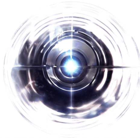 More mystical orb like see-through material