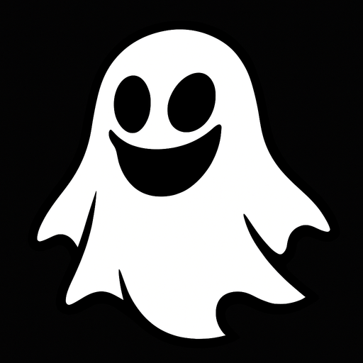 dont legs and hands this a white ghost.
In-Game asset.  2d.  High contrast.  No shadows