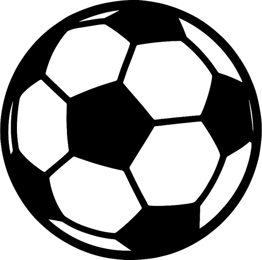 SOCCER BALL.
In-Game asset.  2d.  High contrast.  No shadows