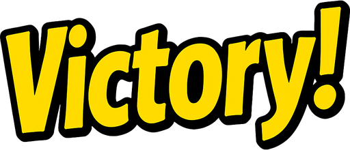 Change the font to say ‘Victory!’