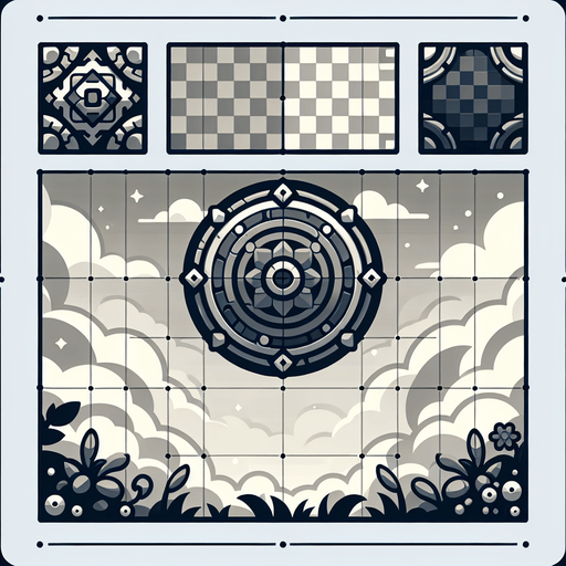 Background tile.
Single Game Texture. In-Game asset. 2d. Blank background. High contrast. No shadows.