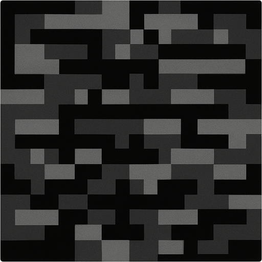 bedrock.
In-Game asset.  2d.  High contrast.  No shadows