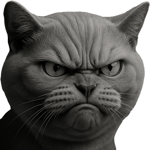 exagerate expression and desaturate a bit (more gray)