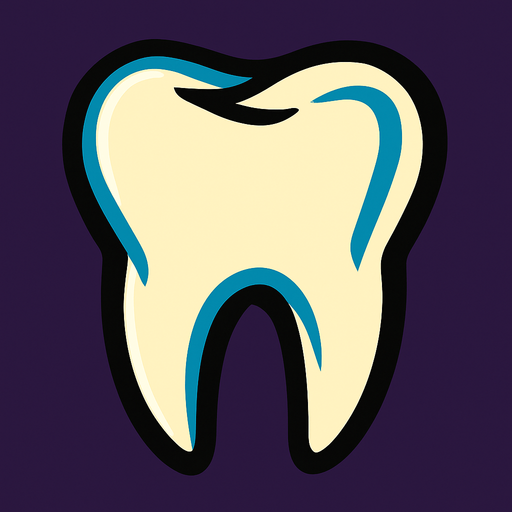Tooth.
In-Game asset.  2d.  High contrast.  No shadows