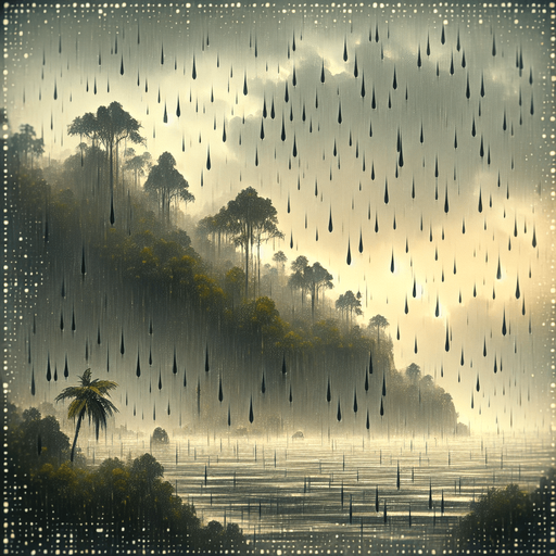 Rain.
Single Game Texture.  In-Game asset.  2d.  Blank background.  High contrast.  No shadows
