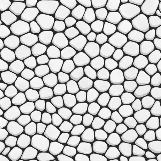 stones are white