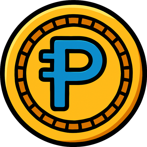 Que sea tipo una moneda que tenga el signo peso él medio.
In-Game asset.  2d.  High contrast.  No shadows
