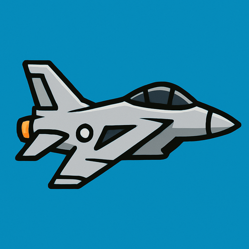 beyz savaş uçağı 2d.
In-Game asset.  2d.  High contrast.  No shadows