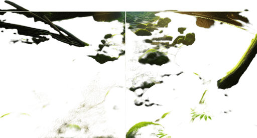 "A lush bamboo forest scene designed to be seamlessly tiled horizontally. On the left half of the image, focus on sunlight filtering through leaves, creating a dappled pattern on the ground. Add moss-covered rocks and a small stream starting from the left edge and flowing towards the center. Ensure that the elements near the center of the image are positioned in a way that they can be seamlessly mirrored to the right side, creating a continuous scene when two copies of the image are placed side-by-side."

Here are some additional tips to keep in mind:

Symmetrical Elements: Try to place some elements symmetrically around the center line (e.g., a large rock or a bend in the stream) to create a visually pleasing transition between the two halves.
Consistent Lighting: Ensure the lighting and shadows are consistent across the image so that the two halves blend together seamlessly.
Edge Blending: If possible, slightly blur or soften the edges of the image near the center line to help smooth out the transition when the images are tiled..
Single Game Texture. In-Game asset. 2d. Blank background. High contrast. No shadows.